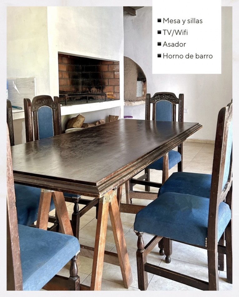 Hermoso Quincho con Habitacion para 3 